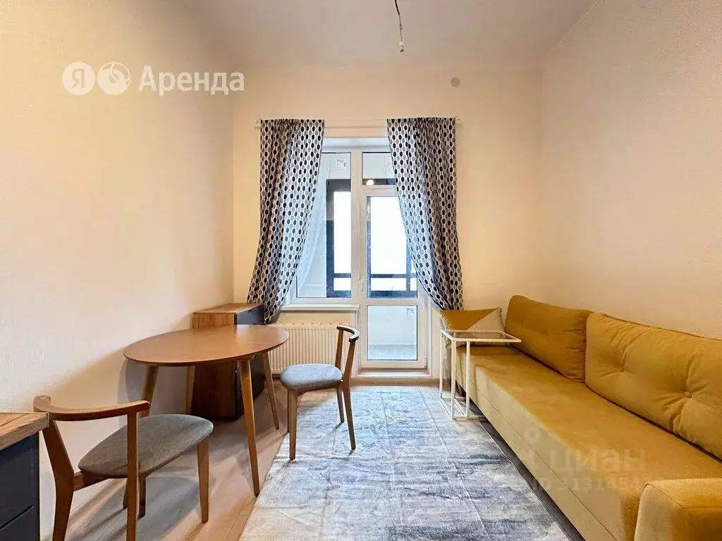 Студия Санкт-Петербург аллея Арцеуловская, 9 (19.0 м) - Фото 1