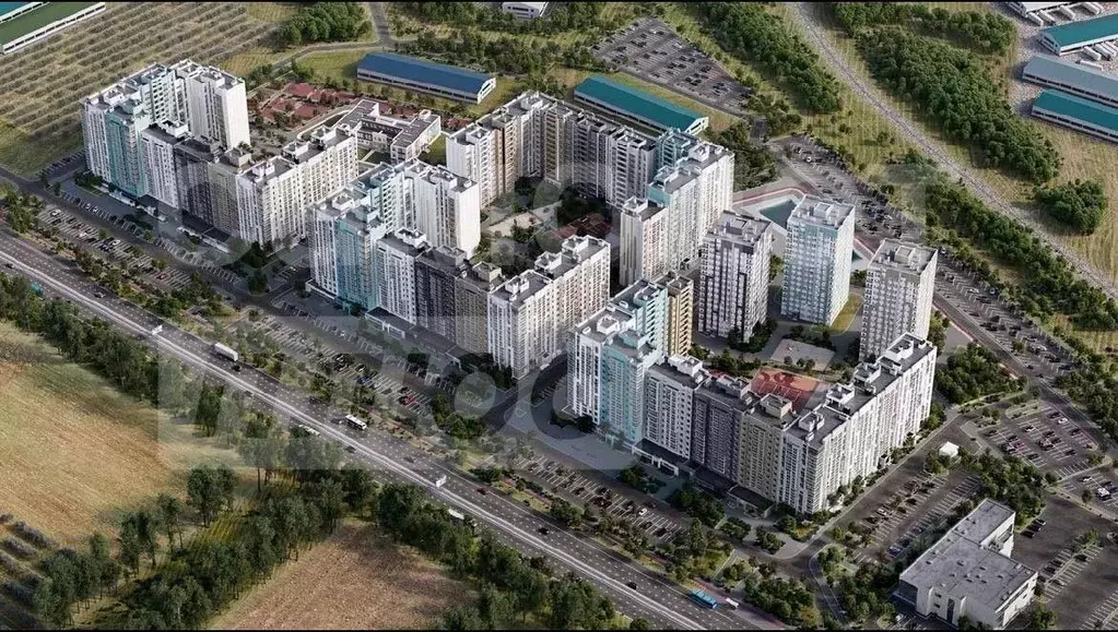 2-к кв. Крым, Симферопольский район, Мирновское с/пос, с. Белоглинка ... - Фото 1