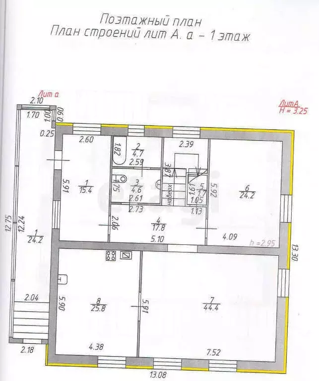 Дом в Тульская область, Тула городской округ, д. Крюковка 55Б (282 м) - Фото 2