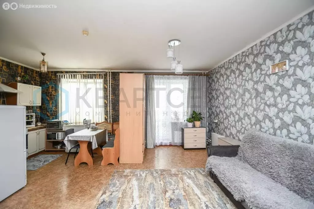 Квартира-студия: Омск, микрорайон Московка-2, улица Молодова, 24 (33.1 ... - Фото 2