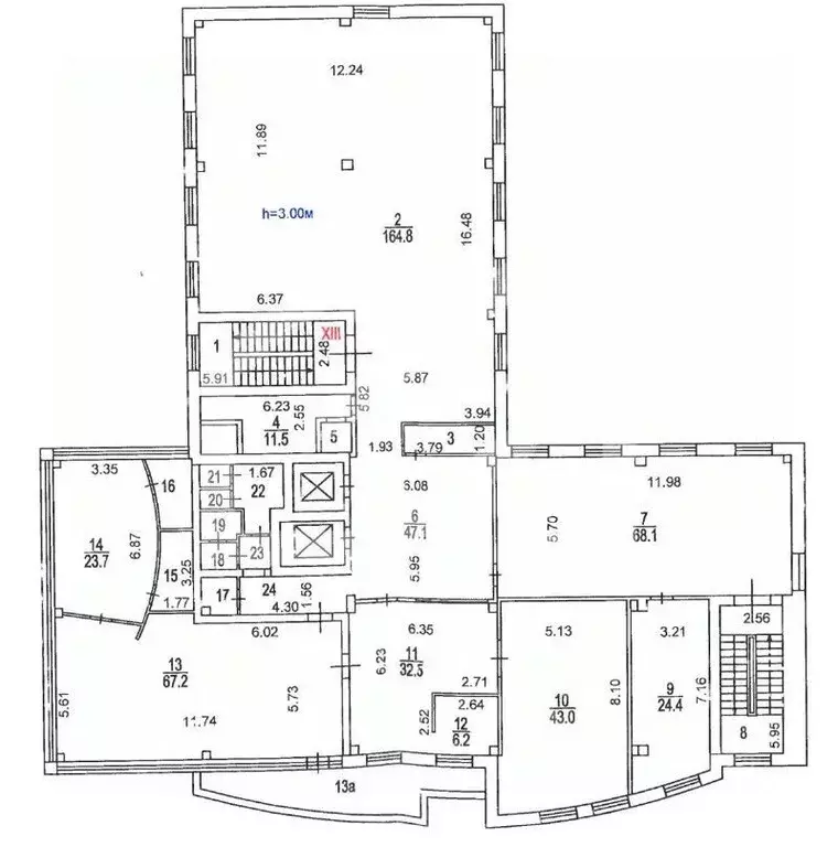Помещение свободного назначения в Москва Рябиновая ул., 41к1 (796 м) - Фото 2