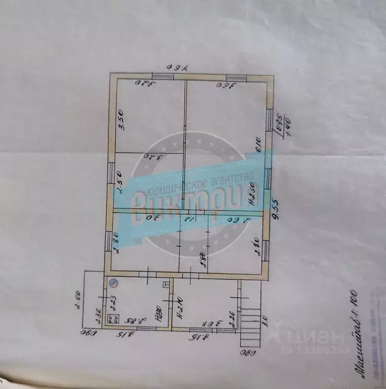 Дом в Орловская область, Мценск ул. Минаева (67 м) - Фото 1