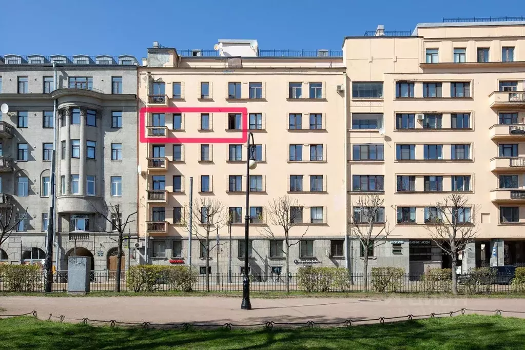 4-к кв. Санкт-Петербург Кронверкский просп., 45Т (91.9 м) - Фото 0