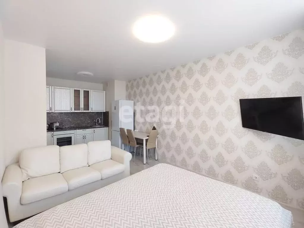 Студия Тюменская область, Тюмень ул. Газовиков, 73к1 (27.0 м) - Фото 2