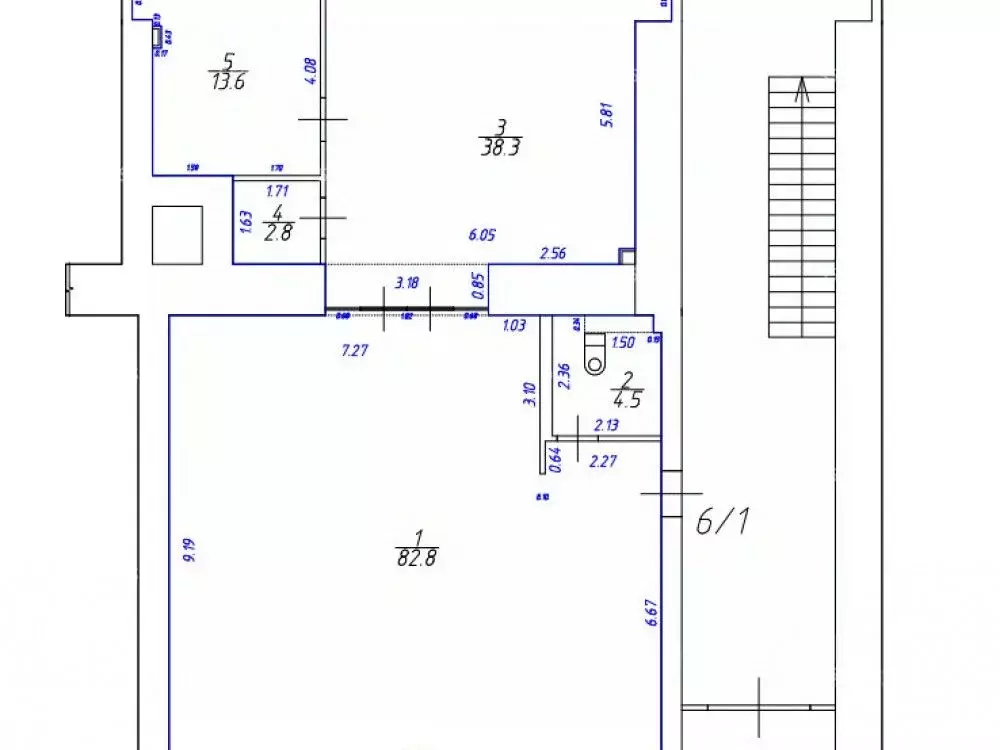 Торговая площадь в Москва ул. Петровка, 20/1 (130 м) - Фото 1