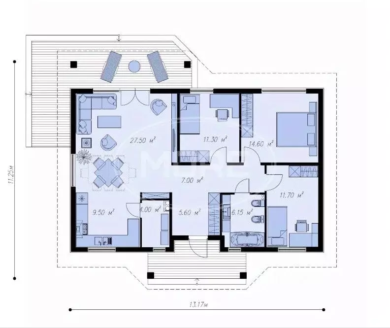 Дом в Калининградская область, Гурьевский муниципальный округ, пос. ... - Фото 2