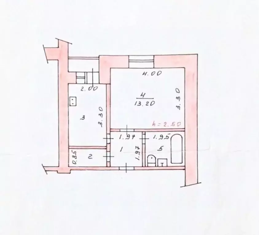 1-к кв. Чувашия, Чебоксары Хузангая ул., 34 (30.1 м) - Фото 1