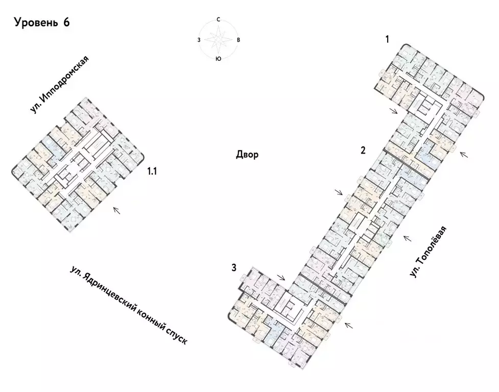 1-к кв. Новосибирская область, Новосибирск  (43.47 м) - Фото 1