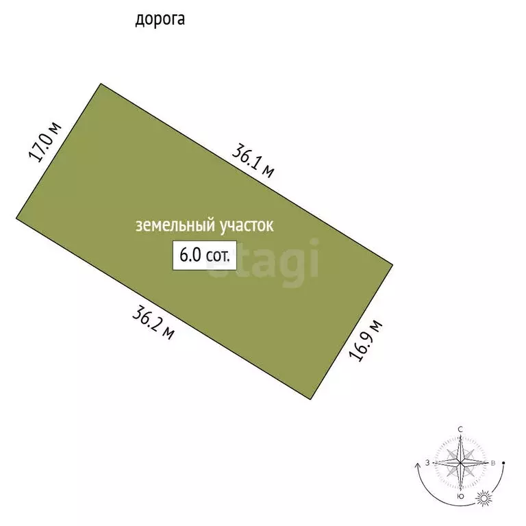 Участок в Оржицкое сельское поселение, урочище Брандовка (6 м) - Фото 1