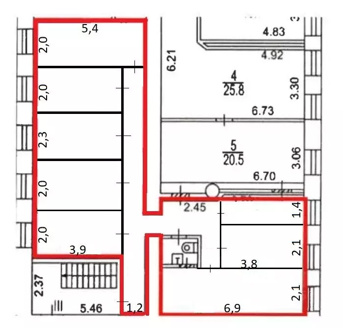 Помещение свободного назначения в Москва 1-я Тверская-Ямская ул., 29С1 ... - Фото 2