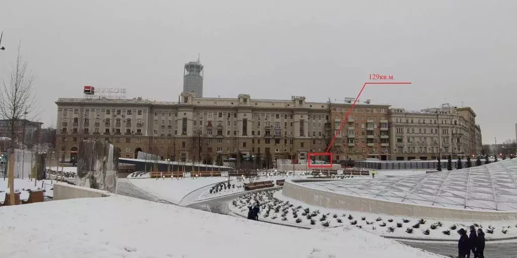 Помещение свободного назначения в Москва Павелецкая пл., 1 (129 м) - Фото 2