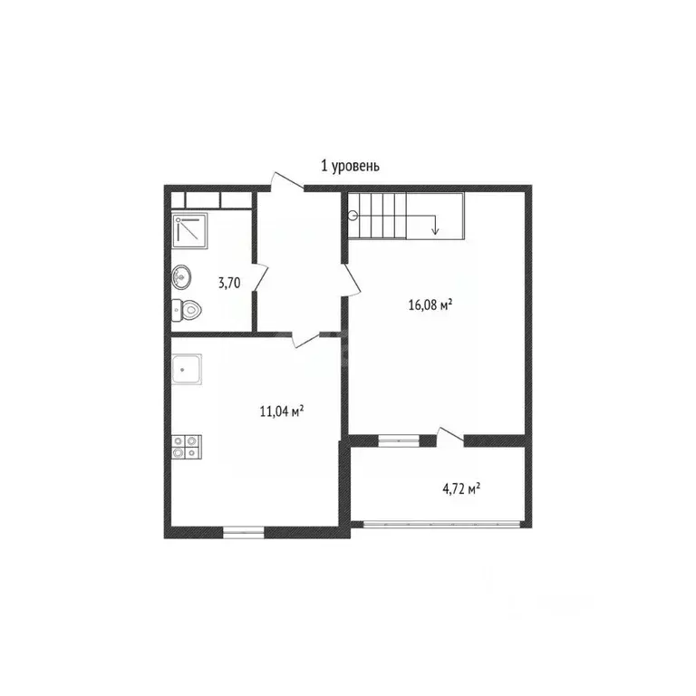 4-к кв. Белгородская область, Белгород ул. Лермонтова, 29А (125.0 м) - Фото 2