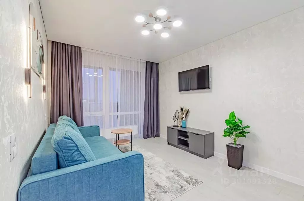 1-к кв. Татарстан, Казань Бухарская ул., 32к1 (40.0 м) - Фото 1
