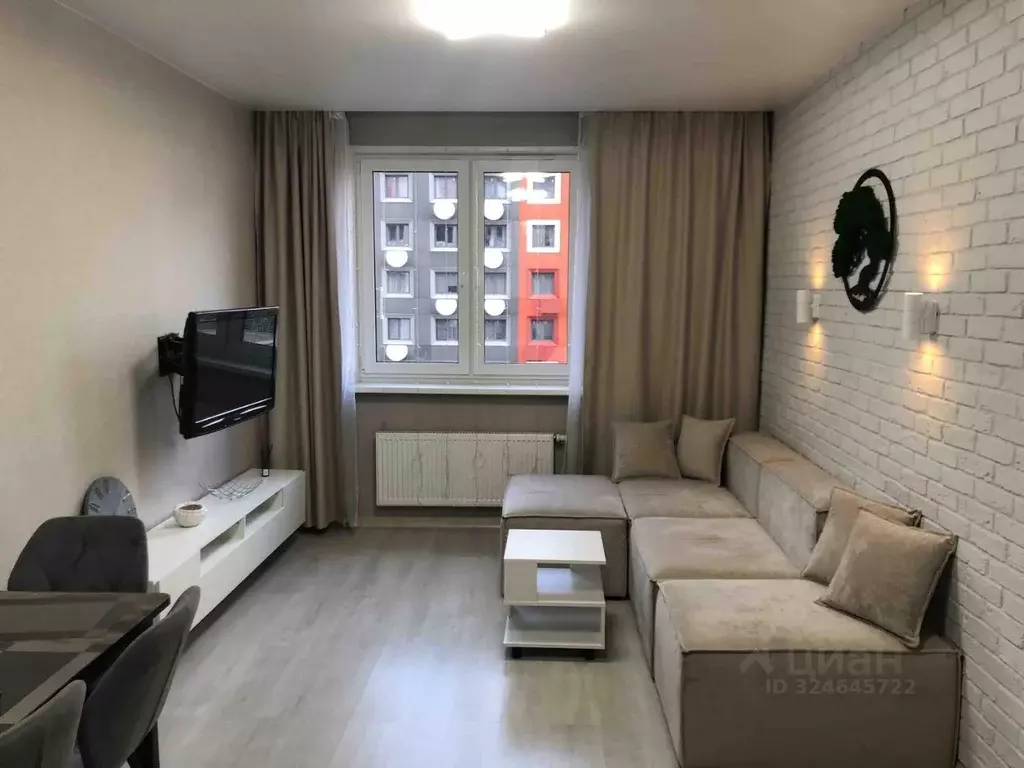 1-к кв. Москва Внуковское поселение, ул. Анны Ахматовой, 11к1 (48.5 м) - Фото 0