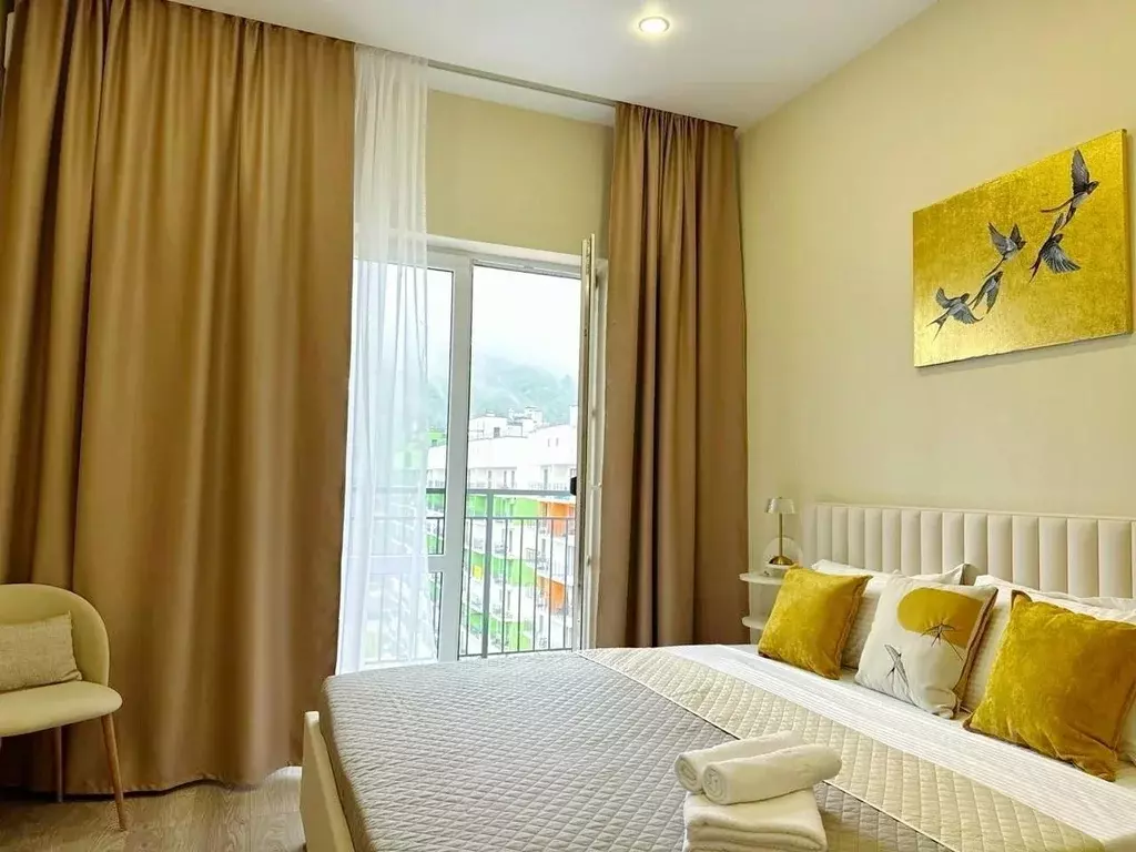 Студия Краснодарский край, Сочи ул. Искры, 88к3 (27.0 м) - Фото 1