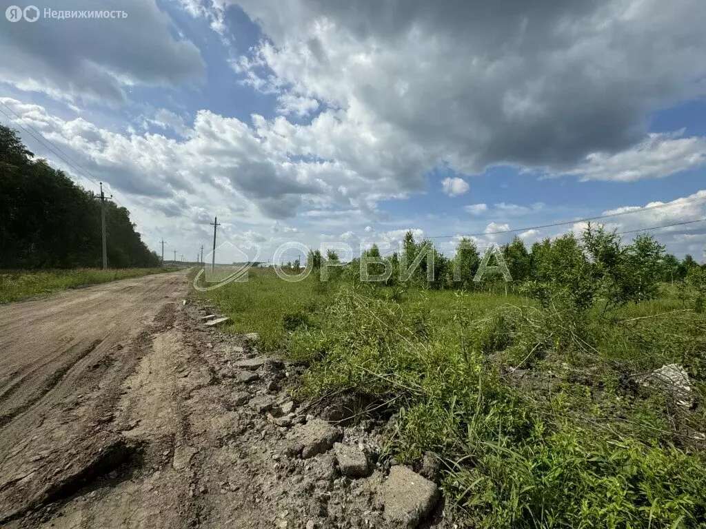 Участок в Тюменский район, село Горьковка (6.14 м) - Фото 0