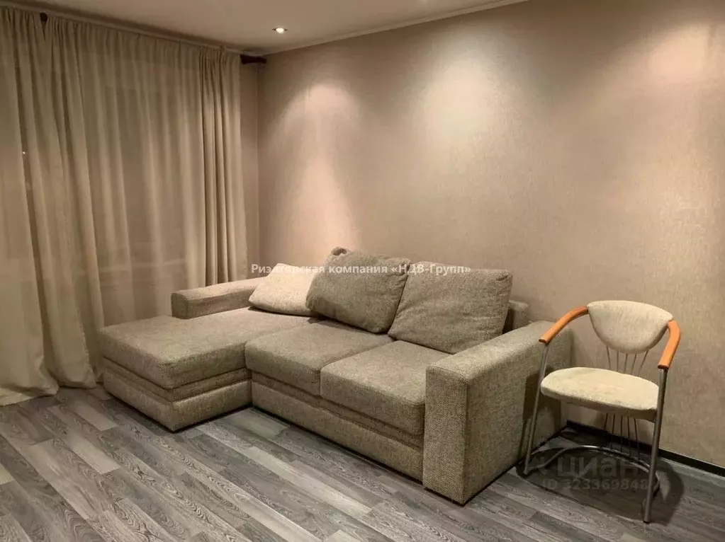 1-к кв. Хабаровский край, Хабаровск Саратовская ул., 10Б (35.0 м) - Фото 2