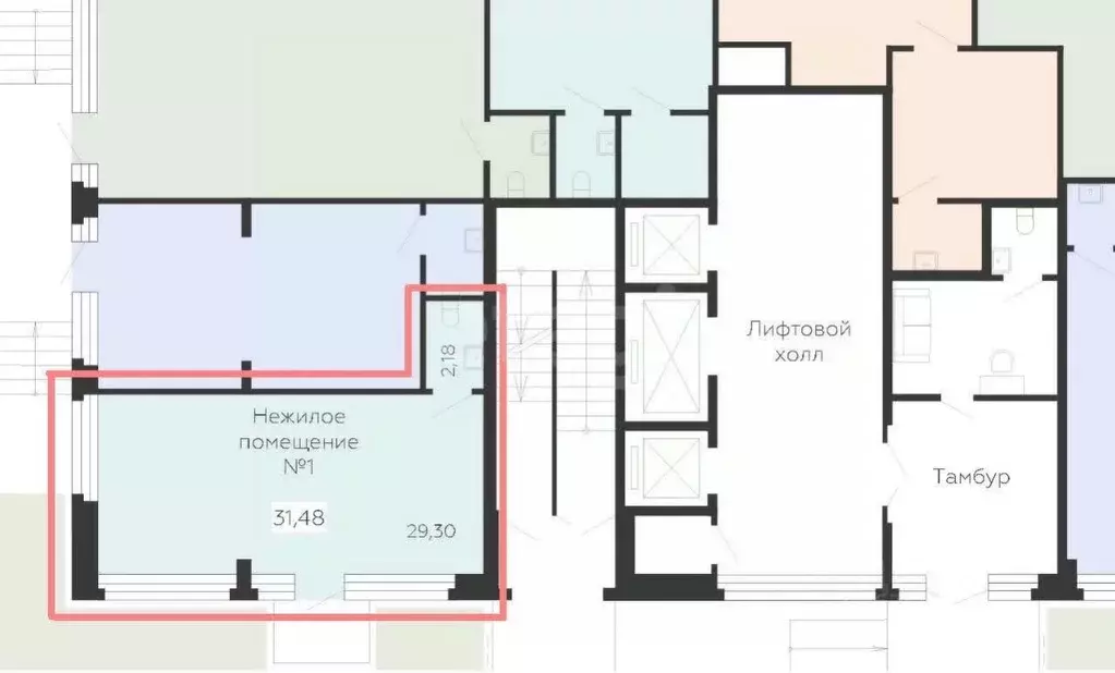 Помещение свободного назначения в Воронежская область, Воронеж ... - Фото 2