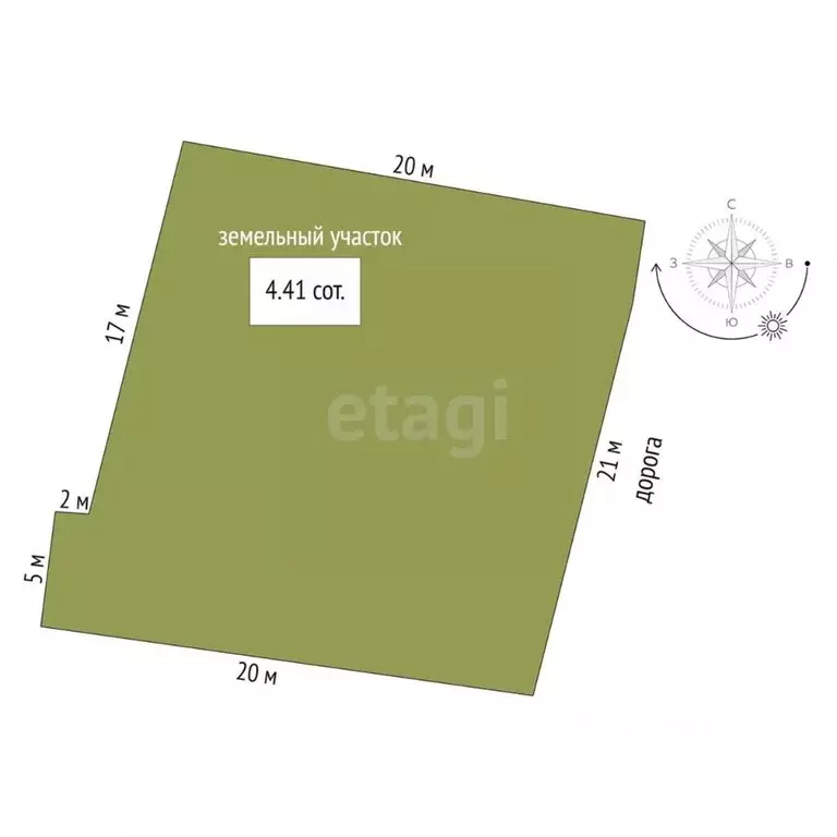 Дом в Крым, Сакский район, с. Молочное ул. Победы, 72 (54 м) - Фото 2