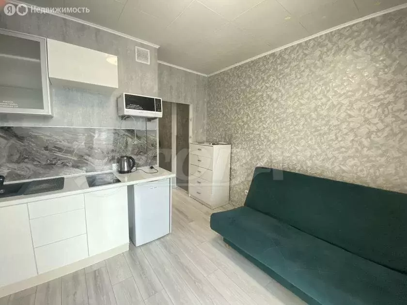 Квартира-студия: Тюмень, улица Александра Протозанова, 4 (20 м) - Фото 0
