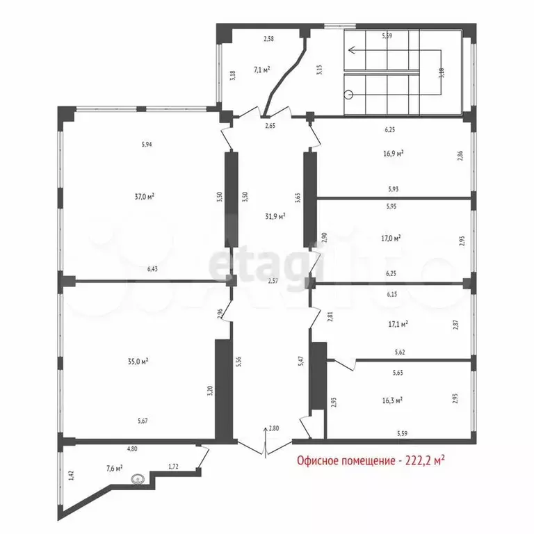 Продам офисное помещение, 222.2 м - Фото 0