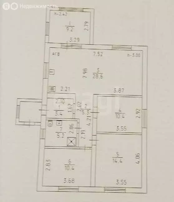 Дом в Завьяловский район, деревня Старый Чультем, Лазурная улица (77.7 ... - Фото 1