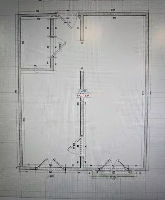 1-к кв. Севастополь ул. Челнокова, 17к1 (42.0 м) - Фото 2