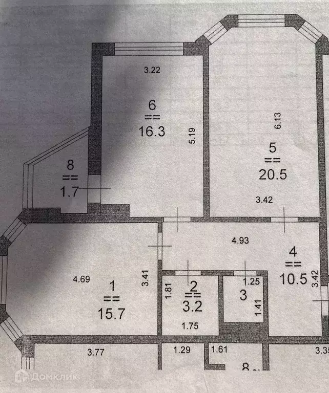 Продаётся 2-к квартира, 67.9 м - Фото 0