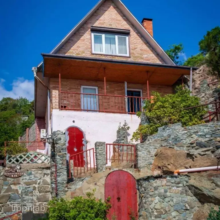 Дом в Крым, Алушта муниципальный округ, Партенит пгт ул. Прибрежная, ... - Фото 1