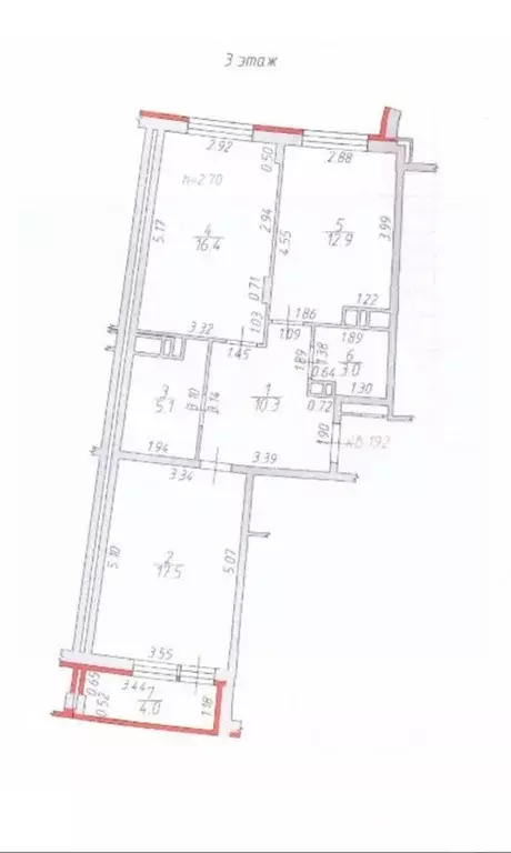 2-к кв. Московская область, Химки ул. Калинина, 7 (65.2 м) - Фото 2
