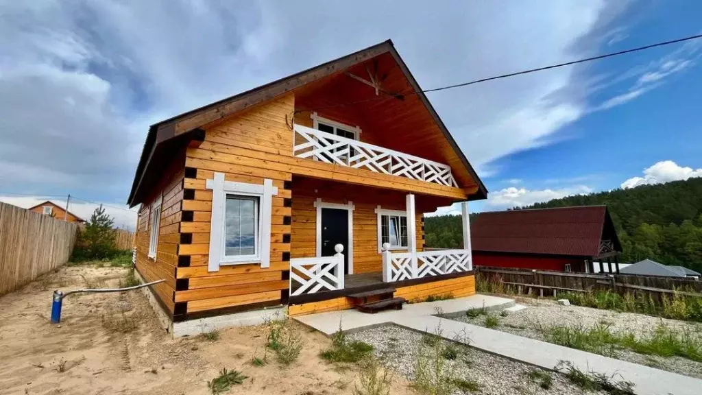 Дом в Иркутская область, Иркутский муниципальный округ, д. Карлук ул. ... - Фото 1