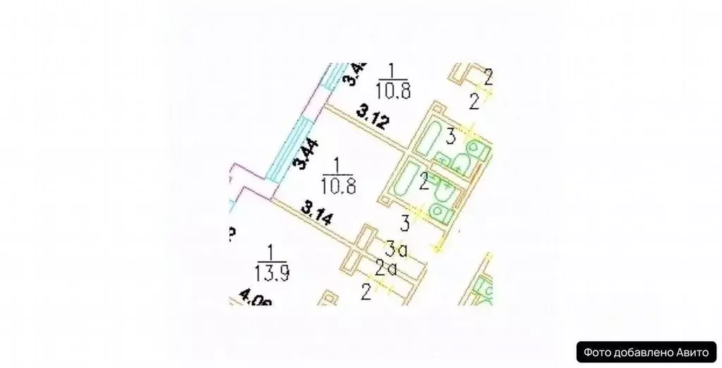 Студия Москва Ленинский просп., 158 (16.4 м) - Фото 1
