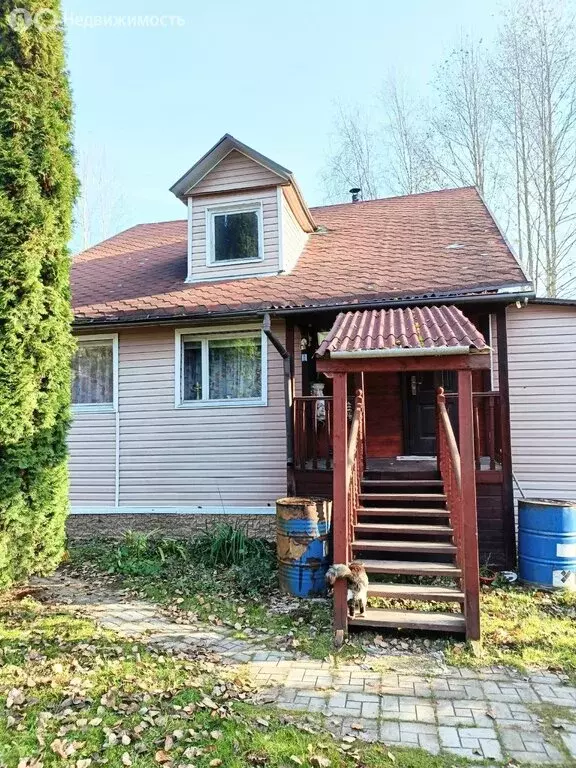 Дом в Грузинское сельское поселение, деревня Велья, Песочная улица (90 ... - Фото 1