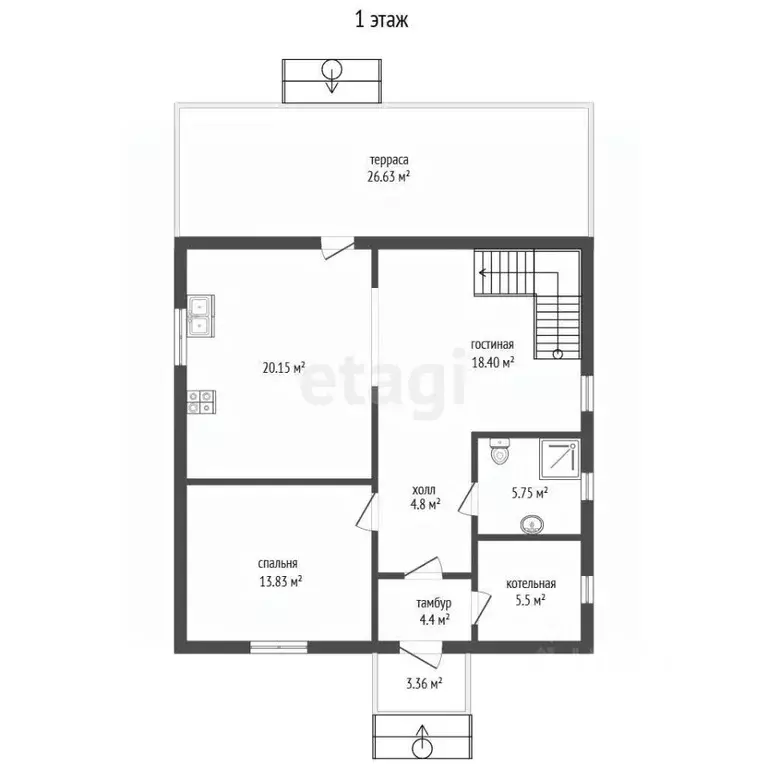 Дом в Московская область, Воскресенск городской округ, д. Золотово, ... - Фото 1