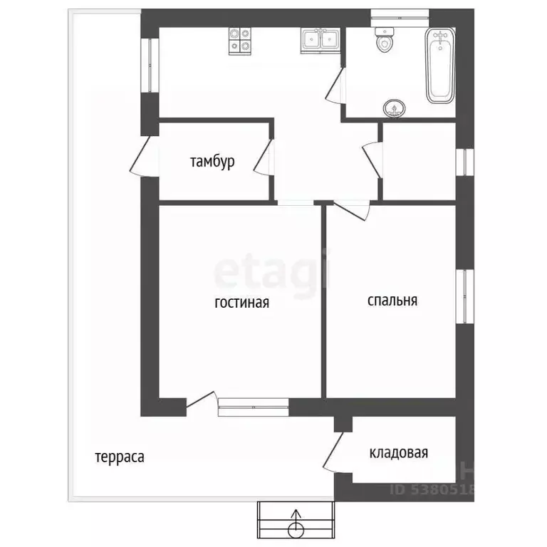 Дом в Ростовская область, Аксайский район, Верхнеподпольненское с/пос, ... - Фото 1