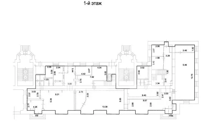 Помещение свободного назначения в Москва Валовая ул., 8/18 (478 м) - Фото 2