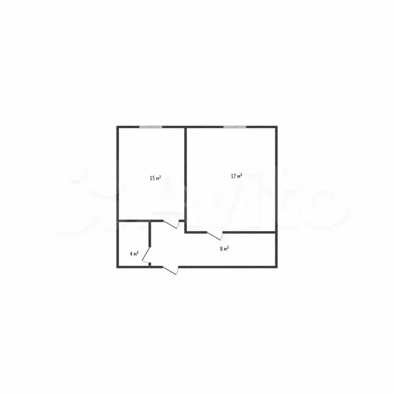 1-к. квартира, 44 м, 7/9 эт. - Фото 0