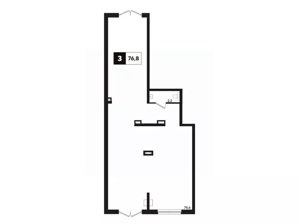 Помещение свободного назначения в Краснодарский край, Краснодар Парк ... - Фото 1