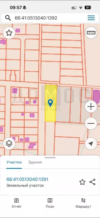 Участок в Свердловская область, Екатеринбург ул. 1-я Баритовая (27.4 ... - Фото 1