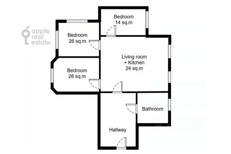 3-к кв. Москва Милютинский пер., 19/4С2 (106.0 м) - Фото 2