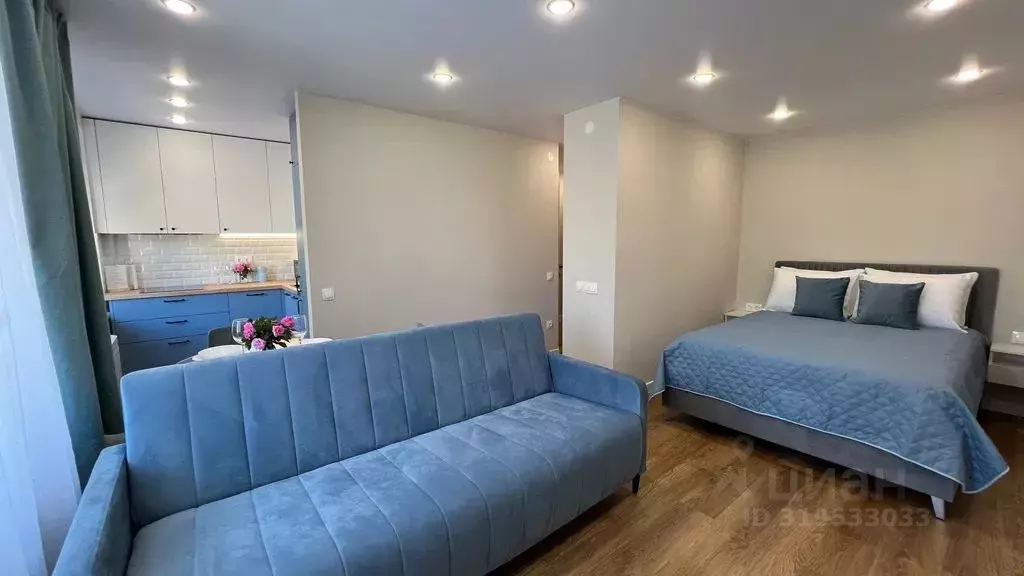 Студия Ленинградская область, Выборг ул. Южный Вал, 16 (30.0 м) - Фото 2