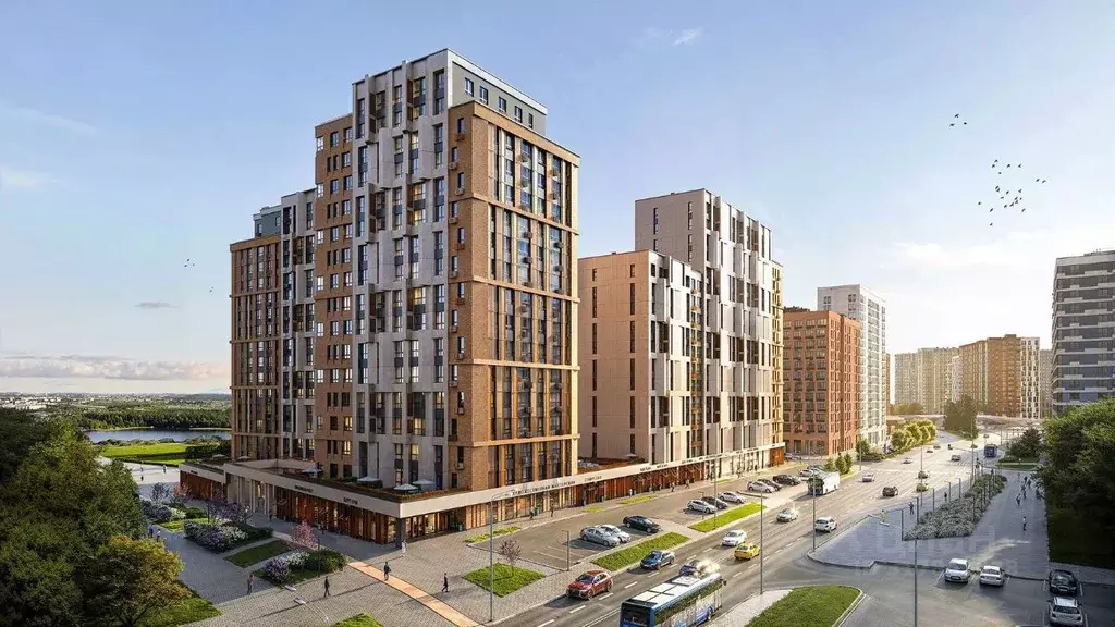 Студия Москва Прокшино жилой комплекс, к11.2.3 (22.7 м) - Фото 1