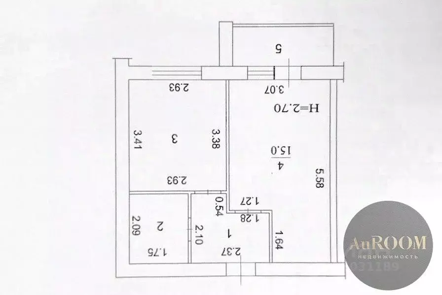 1-к кв. Волгоградская область, Волжский 38-й мкр, ул. С.Р. Медведева, ... - Фото 2