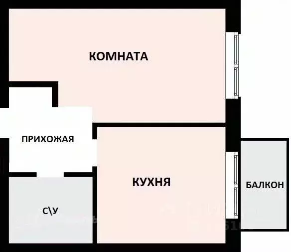 1-к кв. Московская область, Люберцы Зенино ЖК Самолет мкр, ул. ... - Фото 2