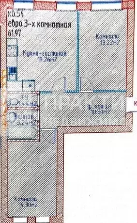 2-комнатная квартира: Апрелевка, улица Парк Апрель, 40 (62.1 м) - Фото 1
