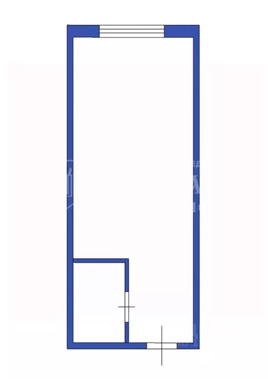 1-к кв. Кемеровская область, Кемерово Инициативная ул., 5 (17.0 м) - Фото 2