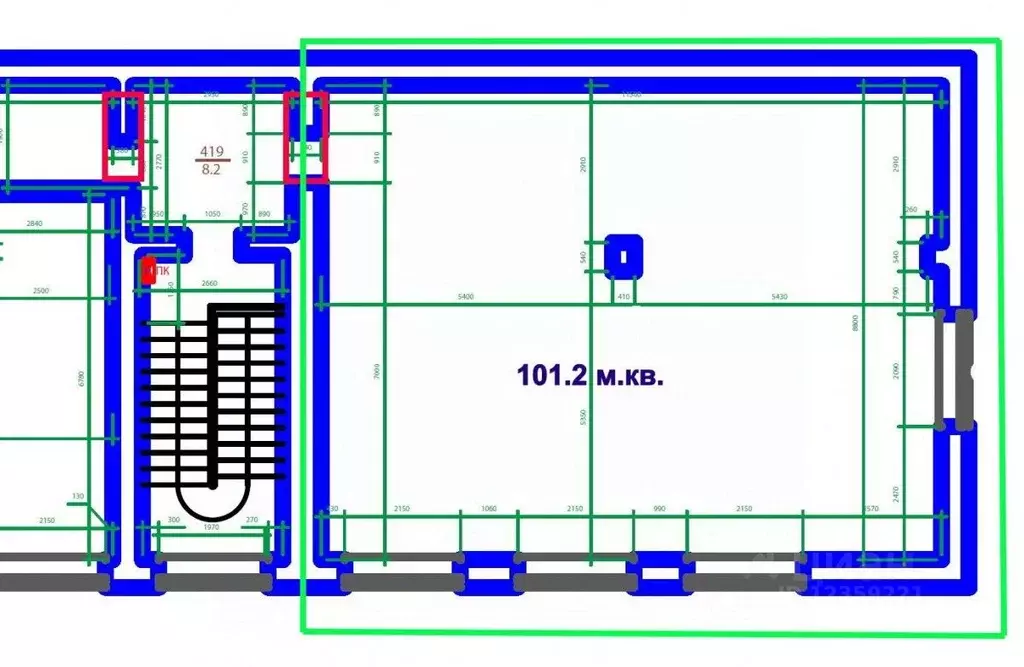 Помещение свободного назначения в Московская область, Балашиха ... - Фото 2