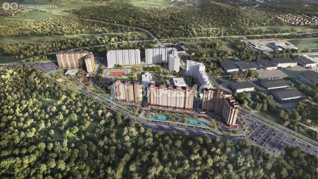 Квартира, 1 комната, 45.8 м - Фото 1