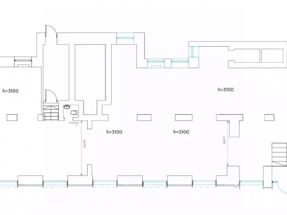 Торговая площадь в Москва Большая Никитская ул., 12С1 (249 м) - Фото 2