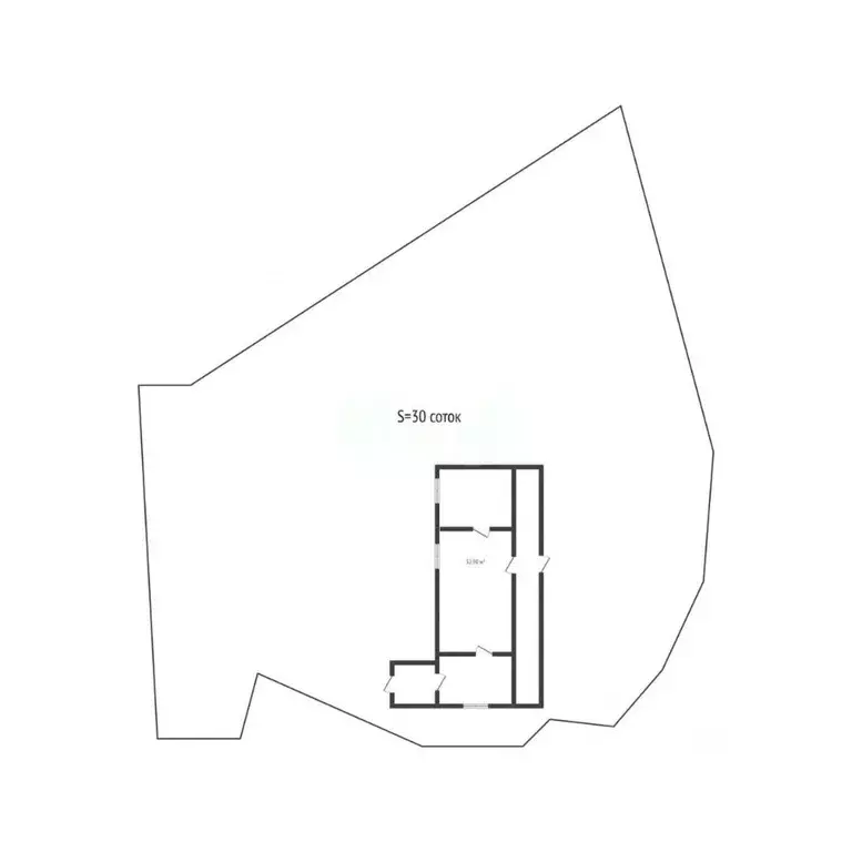 Дом в Брянская область, Выгоничский район, Кокинское с/пос, с. Упорой ... - Фото 1